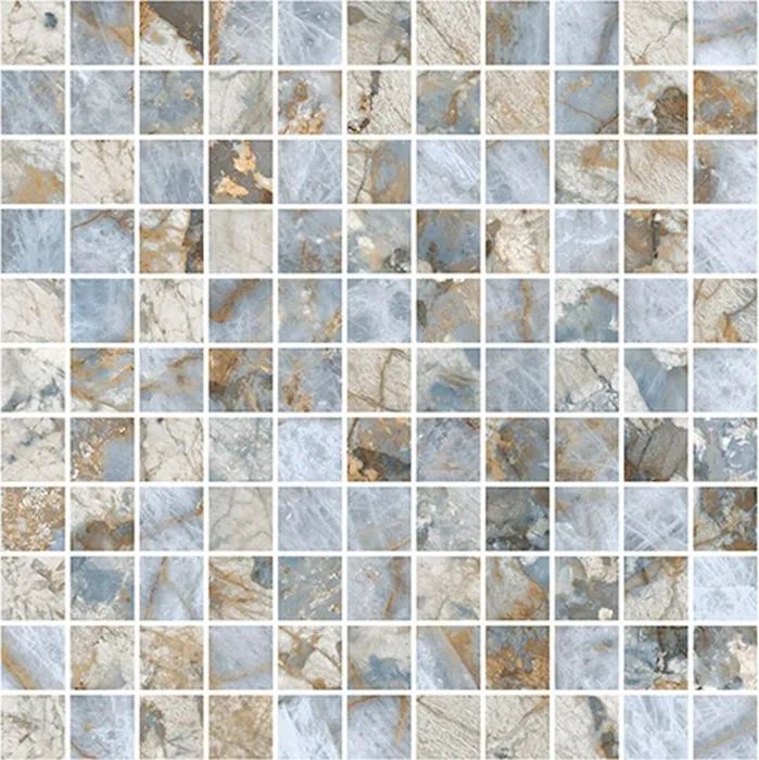 Gemstone Mosaico Ocean Nat Rett 30x30